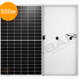 Panel Solar 550W Vidrio Monocristalino Modulo PERC PV